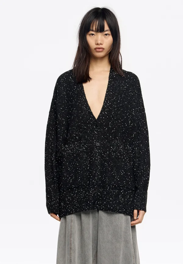 NEPS LARGA - Strickjacke - black