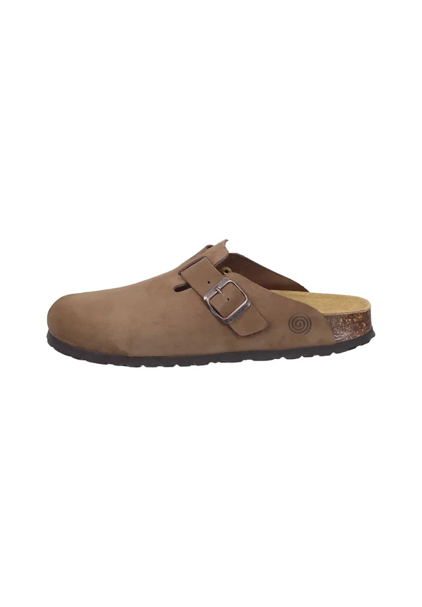 NERPIO - Pantolette flach - braun