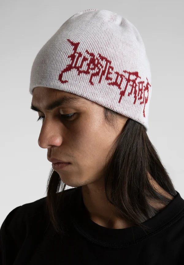 NETHER REVERSE BROW BEANIE UNISEXx - Mütze - white