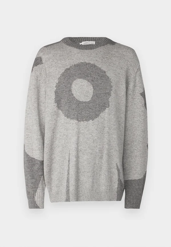 NEUTRA UNIKKO UNISEX - Strickpullover - light grey/grey