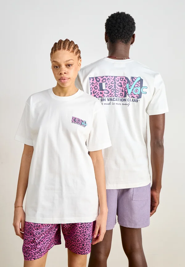 NEVER ENOUGH UNISEX - T-Shirt print - white