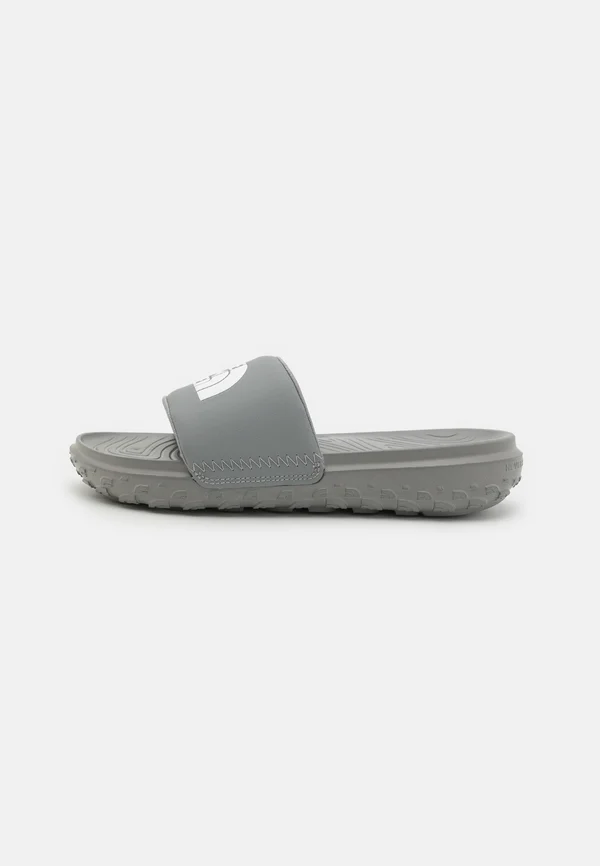 NEVER STOP CUSH SLIDE - Badesandale - concrete/white