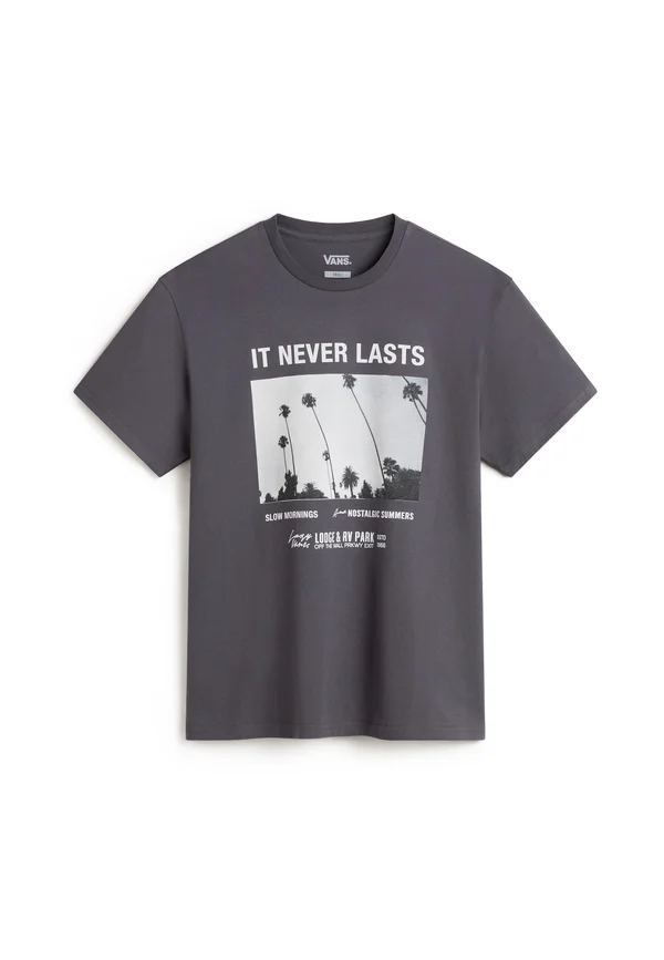 NEVERLASTING OVERSIZED - T-Shirt print - asphalt
