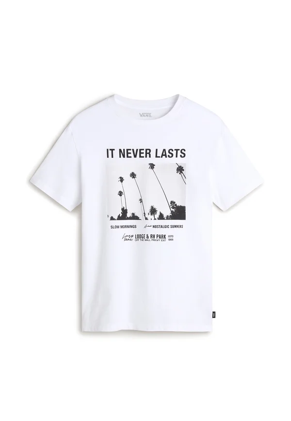 NEVERLASTING OVERSIZED - T-Shirt print - white