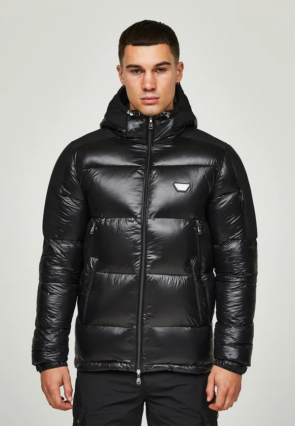 NEVORI PUFFER - Winterjacke - jet black
