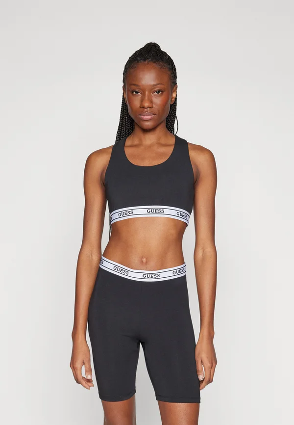 NEW ALINE BRA - Sport-BH mit mittlerer Stützkraft - jet black