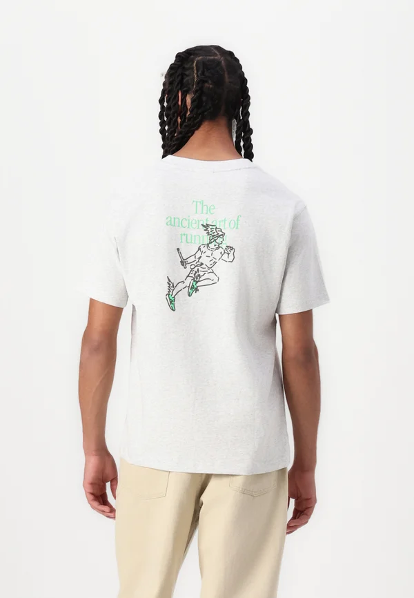 NEW BALANCE X DEBUT BATON T-SHIRT - T-Shirt print - ash heather