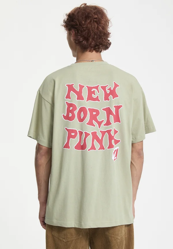 NEW BORN LSE - T-Shirt print - green tea