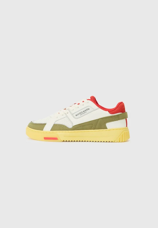 NEW CUP 1C - Sneaker low - beige/red/green
