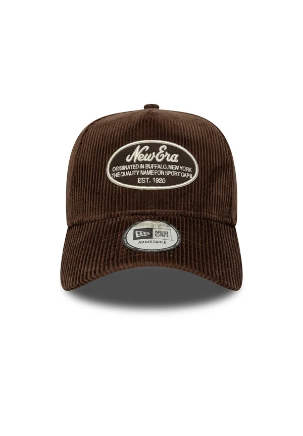 NEW ERA PATCH CORD - Cap - brown