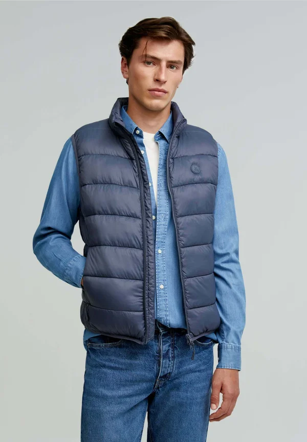 NEW GSTAAD  - Weste - greyish blue