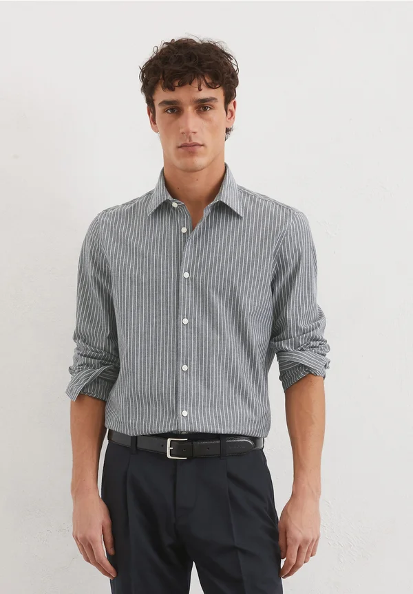 NEW KENT COLLAR LONG SLEEVE ROUND HEM - Businesshemd - multi  dark navy