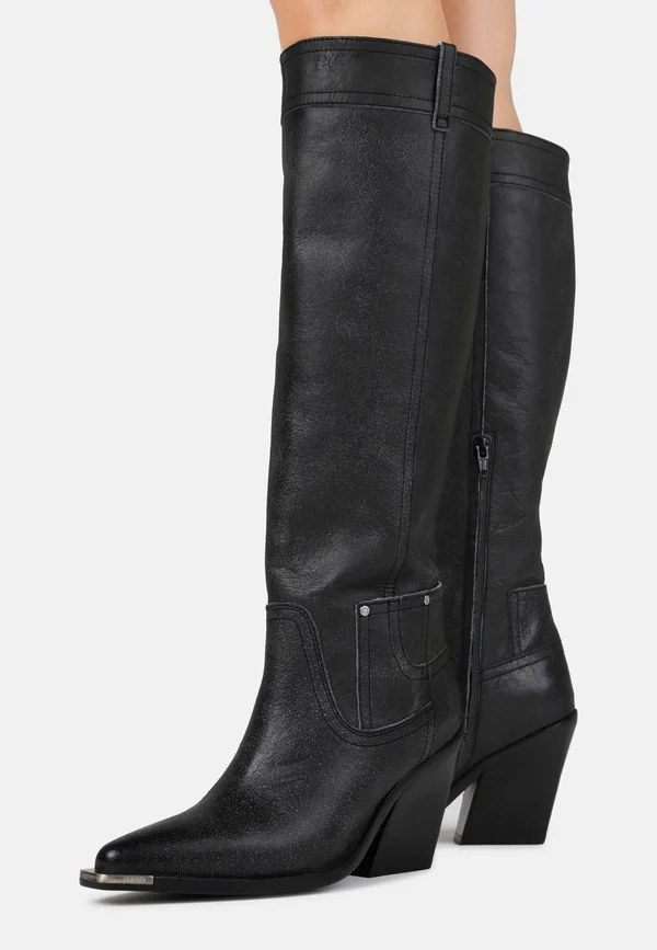 NEW KOLE - Cowboy-/Bikerstiefelette - graphite