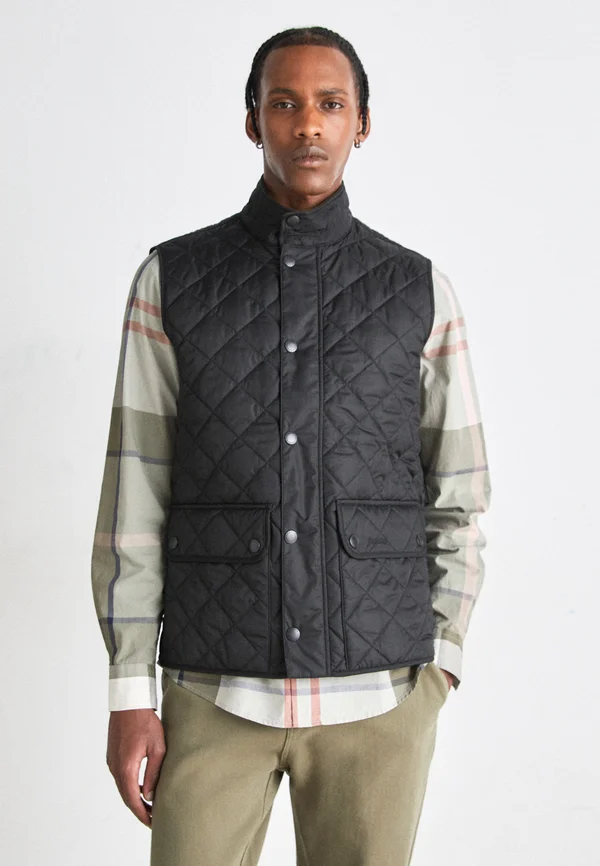 NEW LOWERDALE QUILTED GILET - Weste - black