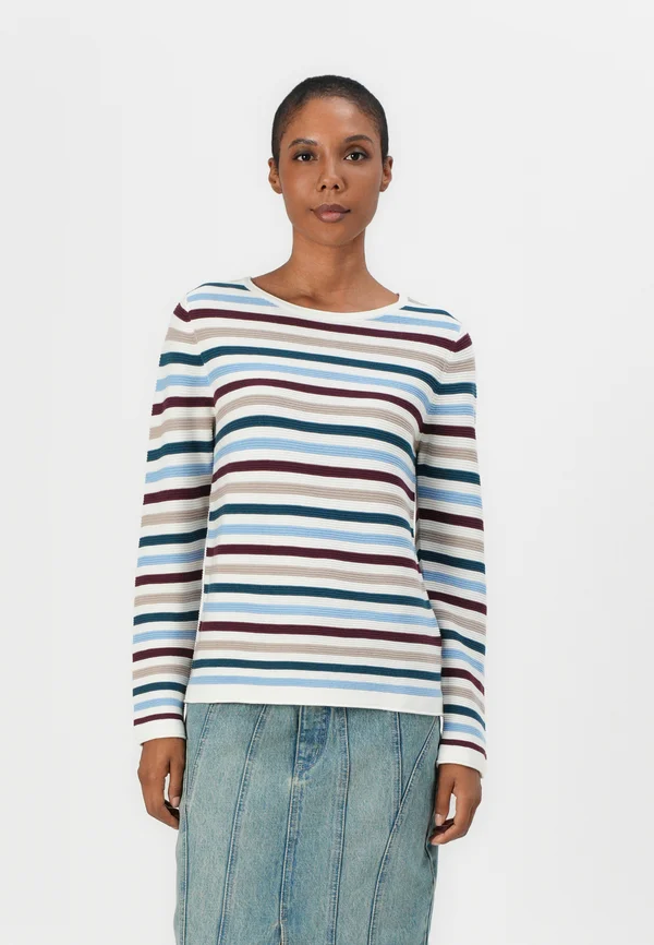 NEW OTTOMAN - Strickpullover - teal-colored