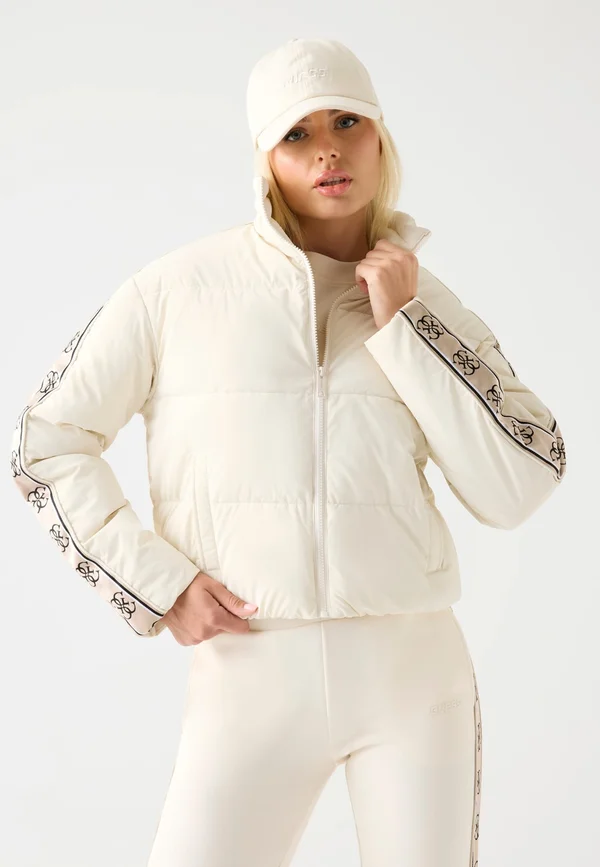 NEW PUFFER JACKET - Winterjacke - creme