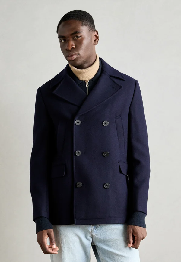 NEW SHORT PEACOAT SIDE ENTRY - Übergangsjacke - navy