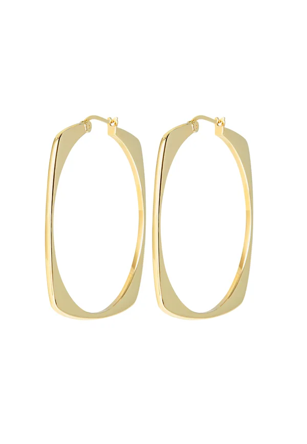 NEW TETRA - Ohrringe - gold-coloured
