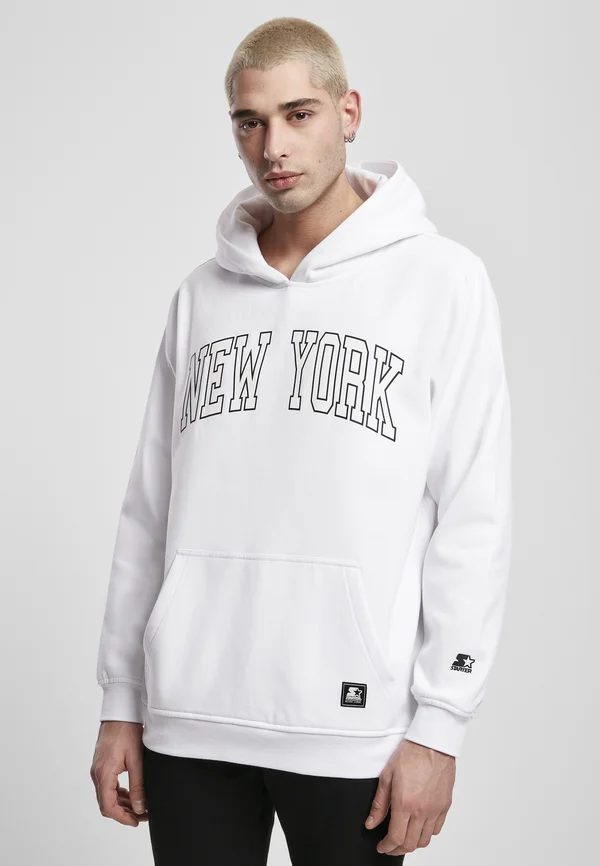 NEW YORK  - Kapuzenpullover - white