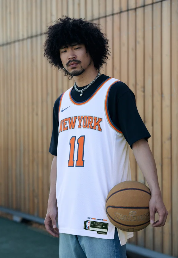 NEW YORK KNICKS JALEN BRUNSON  - NBA-Trikot - white