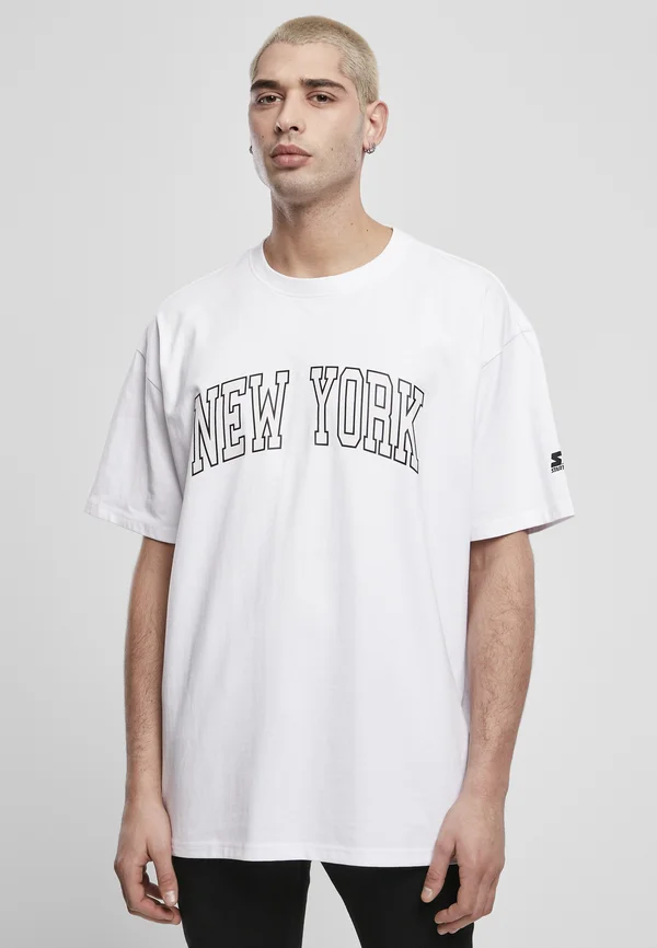 NEW YORK - T-Shirt print - white