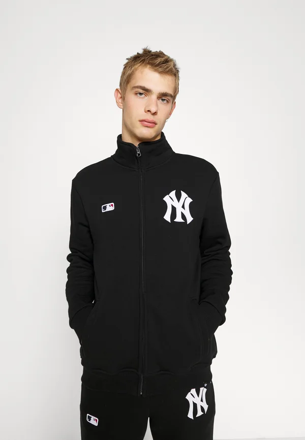 NEW YORK YANKEES CORE ISLINGTON  - Sweatjacke - jet black
