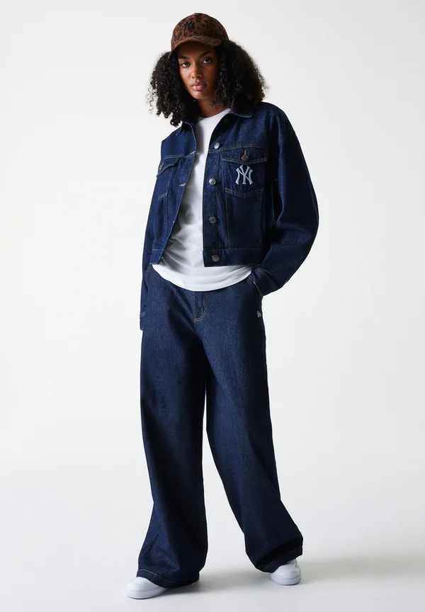 NEW YORK YANKEES - Jeansjacke - blue denim