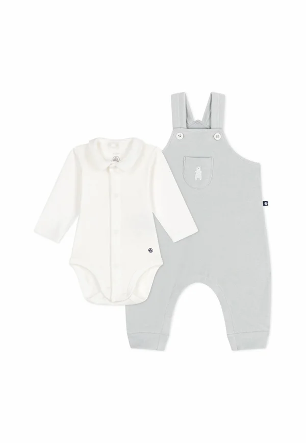 NEWBORN ENSEMBLE SALOPETTE UNISEX - Latzhose - marshmallow