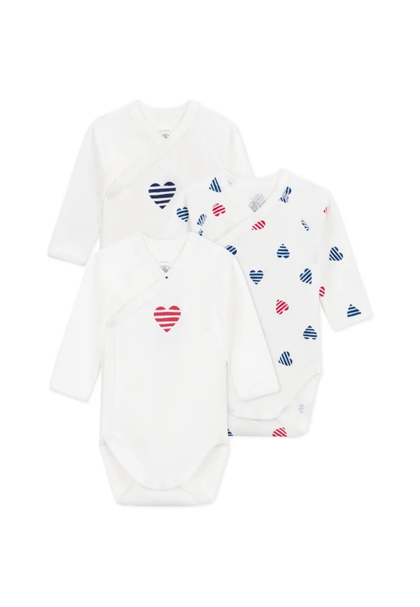 NEWBORN NAISS UNISEX 3 PACK - Body - marshmallow/multicolor