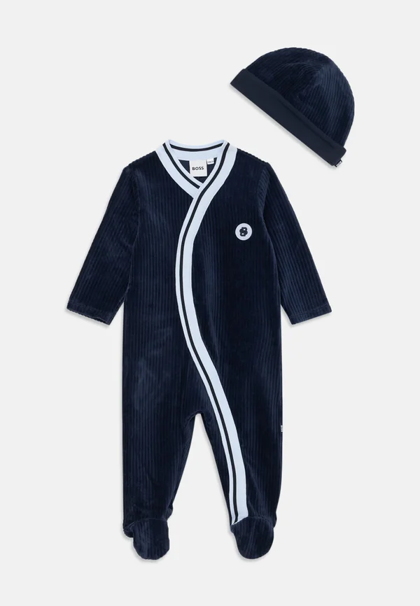 NEWBORN SET - Nachtwäsche Set - navy