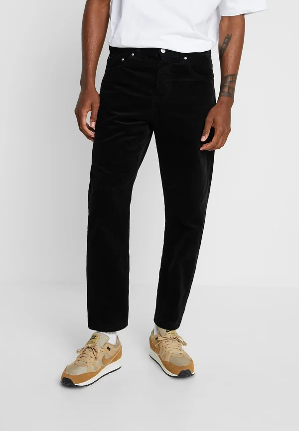 NEWEL PANT COVENTRY CORDUROY - Stoffhose - black rinsed