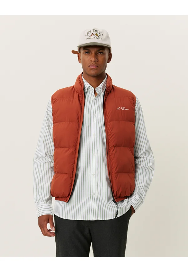 NEWPORT PADDED - Weste - cognac