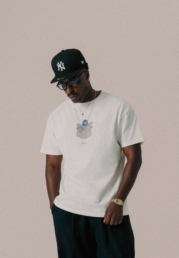 NEWSPAPER UNISEX - T-Shirt print - white