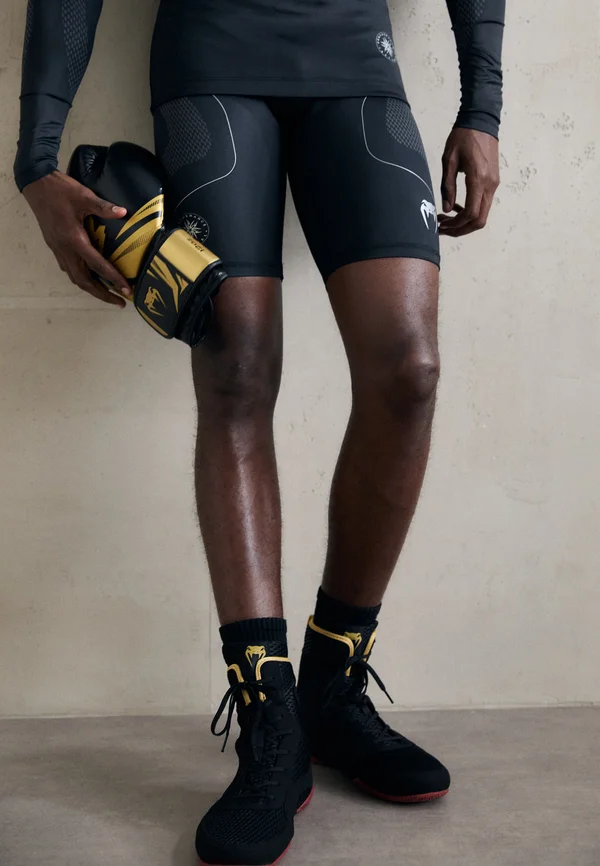 NEXUS VALE TUDO SHORTS - Tights - black/silver-coloured