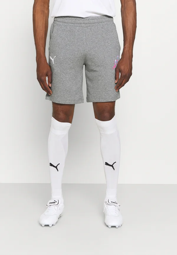 NEYMAR JR CREATIVITY LOGO  - Kurze Sporthose - medium grey heather
