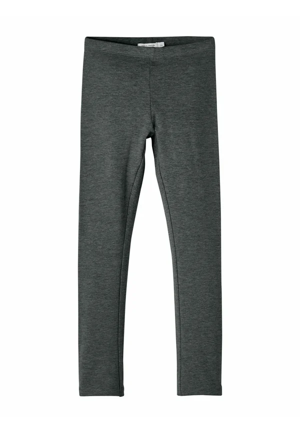 NFDAVINA SOLID SWE BRU NOOS - Leggings - Hosen - dark grey melange