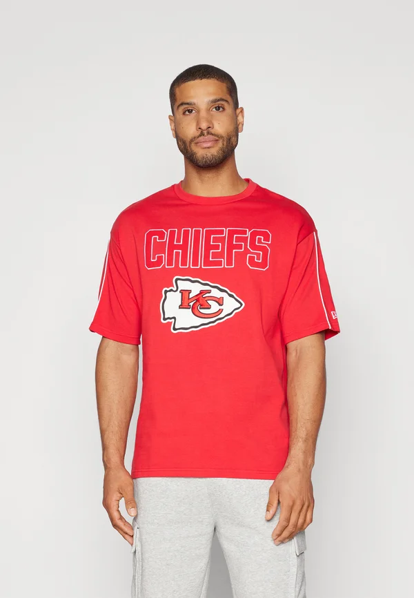 NFL KANSAS CITY CHIEFS HERITAGE GRAPHIC TEE - Vereinsmannschaften - red