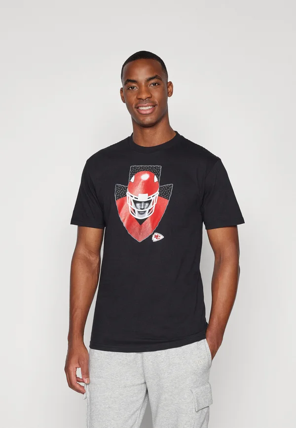 NFL KANSAS CITY CHIEFS ILLUSTRATION - Vereinsmannschaften - black