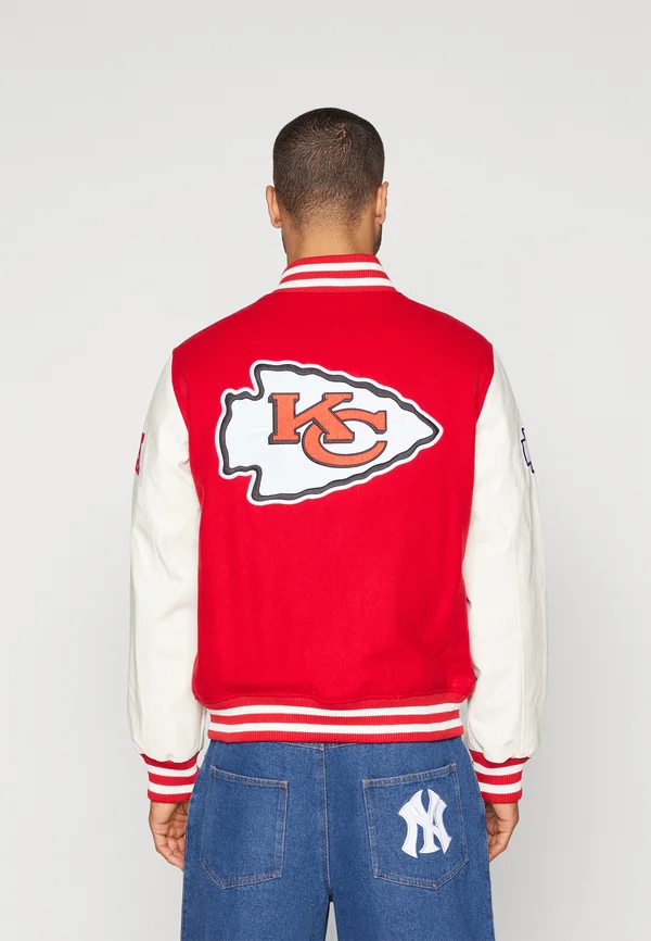 NFL KANSAS CITY CHIEFS VARSITY JACKET - Vereinsmannschaften - red