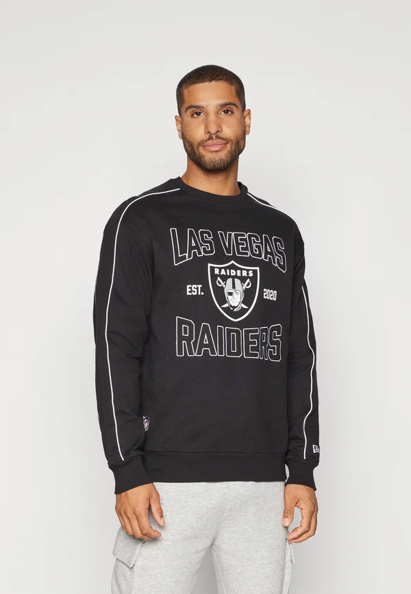 NFL LAS VEGAS RAIDERS GRAPHIC - Vereinsmannschaften - black