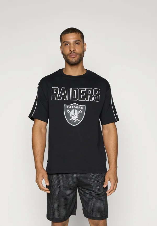 NFL LAS VEGAS RAIDERS HERITAGE GRAPHIC TEE - Vereinsmannschaften - black
