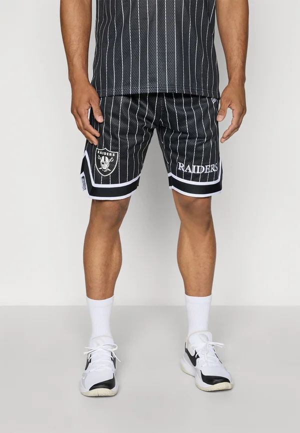 NFL LAS VEGAS RAIDERS  PINSTRIPE SHORT - Vereinsmannschaften - black