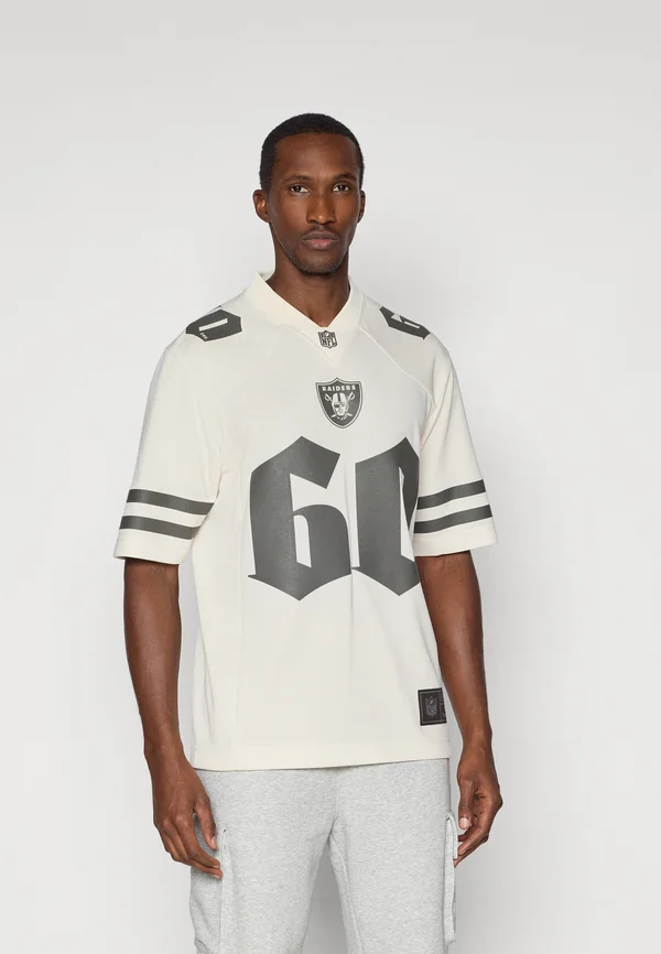NFL LAS VEGAS RAIDERS  - T-Shirt print - whitecap gray