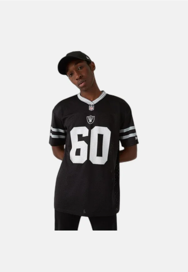 NFL LAS VEGAS RAIDERS TEE - T-Shirt basic - blkwhi