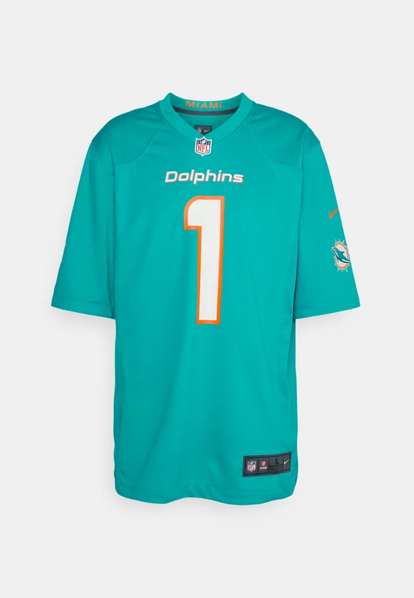 NFL MIAMI DOLPHINS TAGOVAILOA NIKE GAME TEAM COLOUR UNISEX - Vereinsmannschaften - turbo green