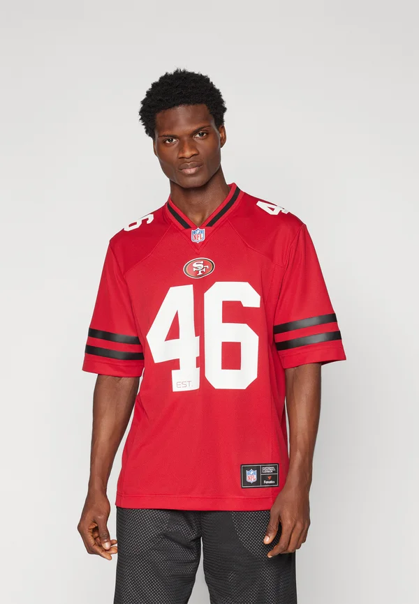 NFL SAN FRANCISCO 49ERS CORE FOUNDATION  - Vereinsmannschaften - bright cardinal/black