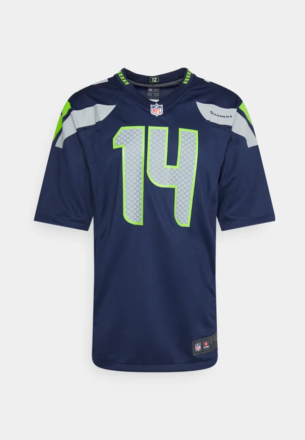 NFL SEATTLE SEAHAWKS D METCALF 14 GAME TEAM COLOUR UNISEX - Vereinsmannschaften - college navy