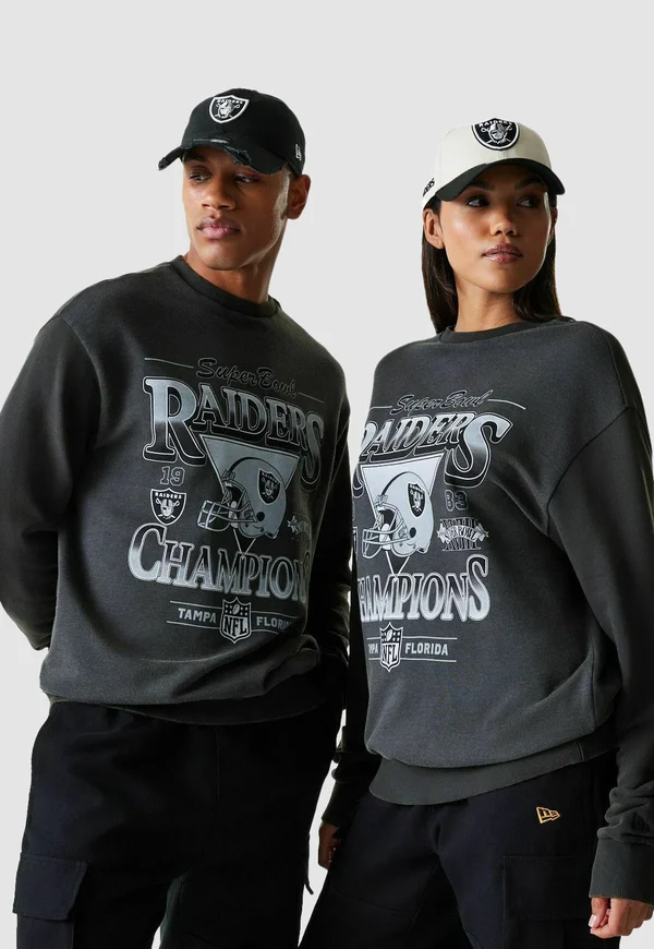 NFL WASHED - LAS VEGAS RAIDERS - Sweatshirt - noir