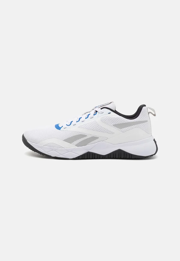 NFX TRAINER - Trainingsschuh - white/black/optimum blue