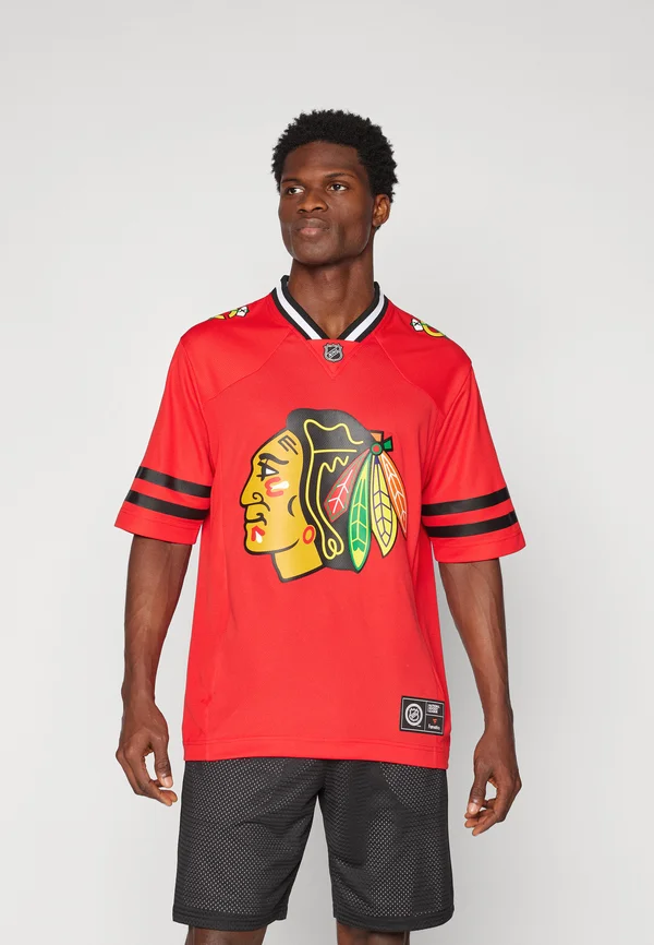 NHL CHICAGO BLACKHAWKS CORE FOUNDATION  - Vereinsmannschaften - athletic red/black/white
